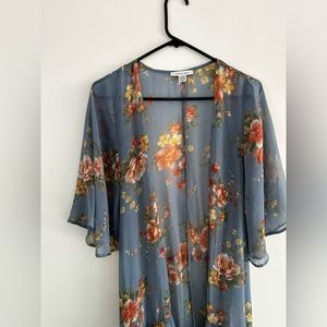 American Eagle Floral Duster